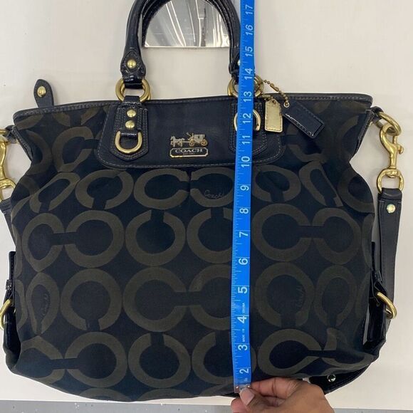 Coach Y2K OP Art satchel handbag - Picture 6 of 8